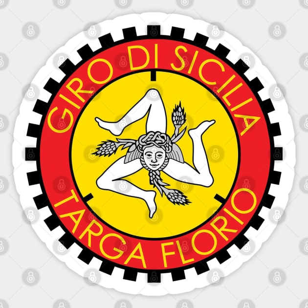 Targa Florio Sticker by retropetrol